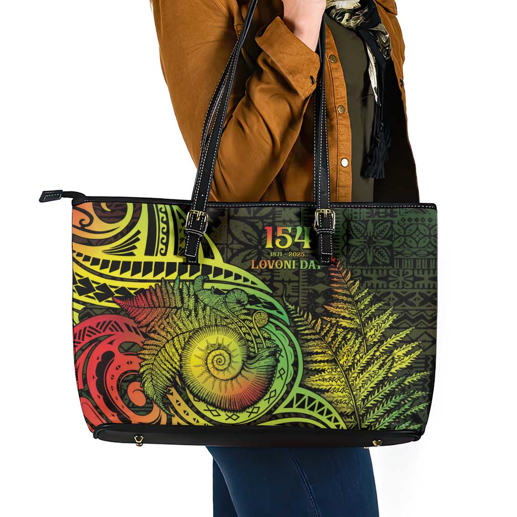 Fiji Lovoni Day Leather Tote Bag 154th Years