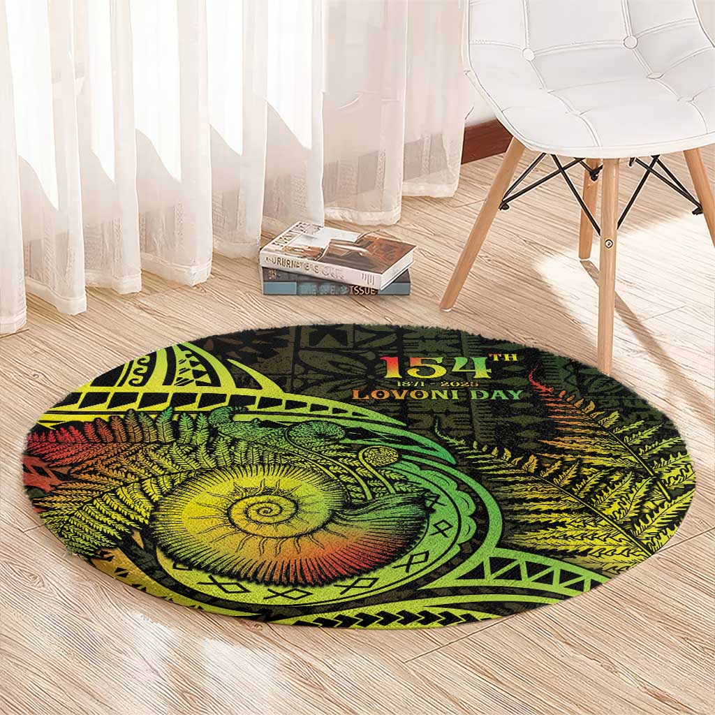 Fiji Lovoni Day Round Carpet 154th Years