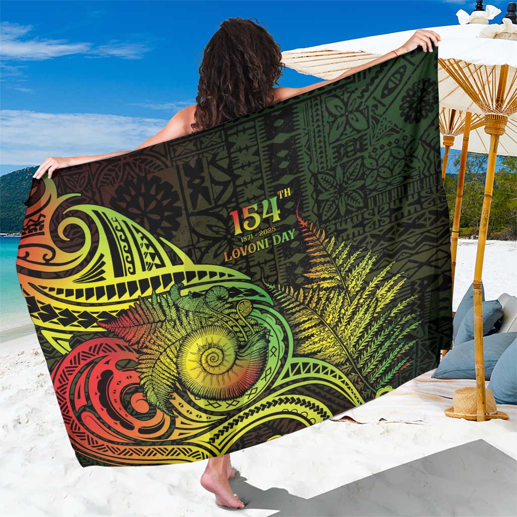Fiji Lovoni Day Sarong 154th Years