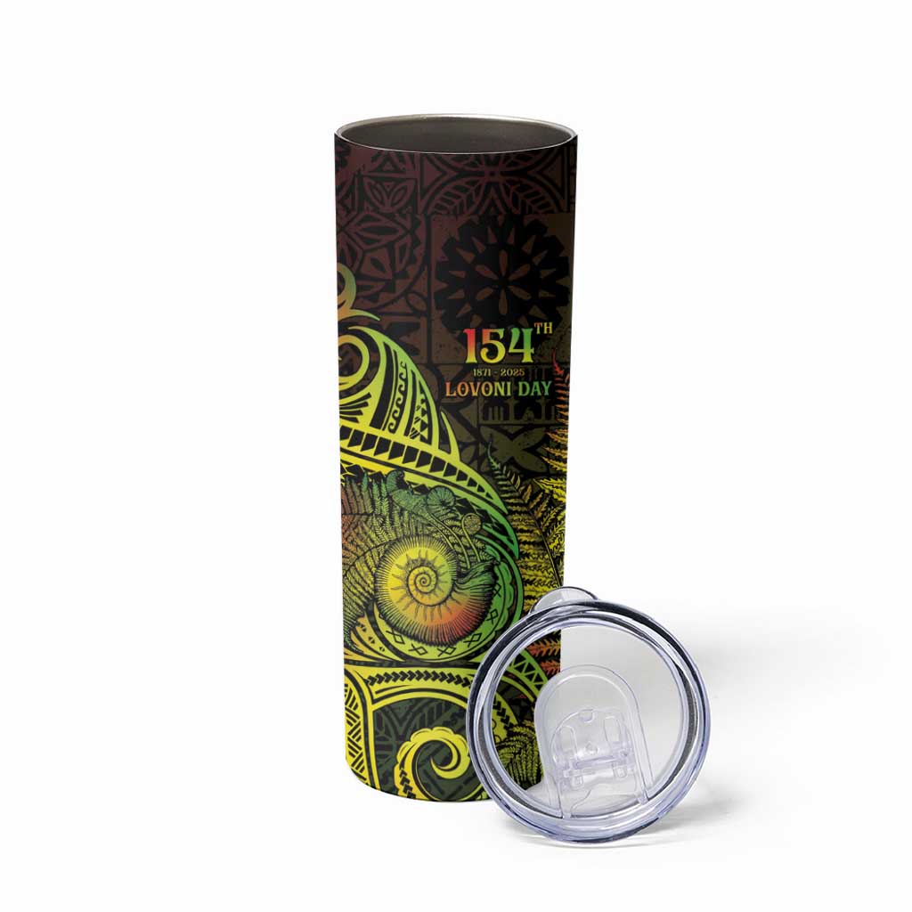 Personalised Fiji Lovoni Day Skinny Tumbler 154th Years