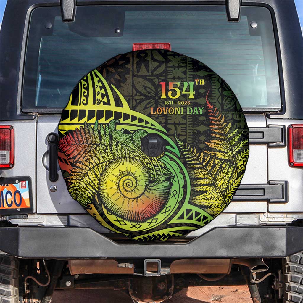 Fiji Lovoni Day Spare Tire Cover 154th Years