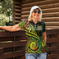 Personalised Fiji Lovoni Day Women Polo Shirt 154th Years