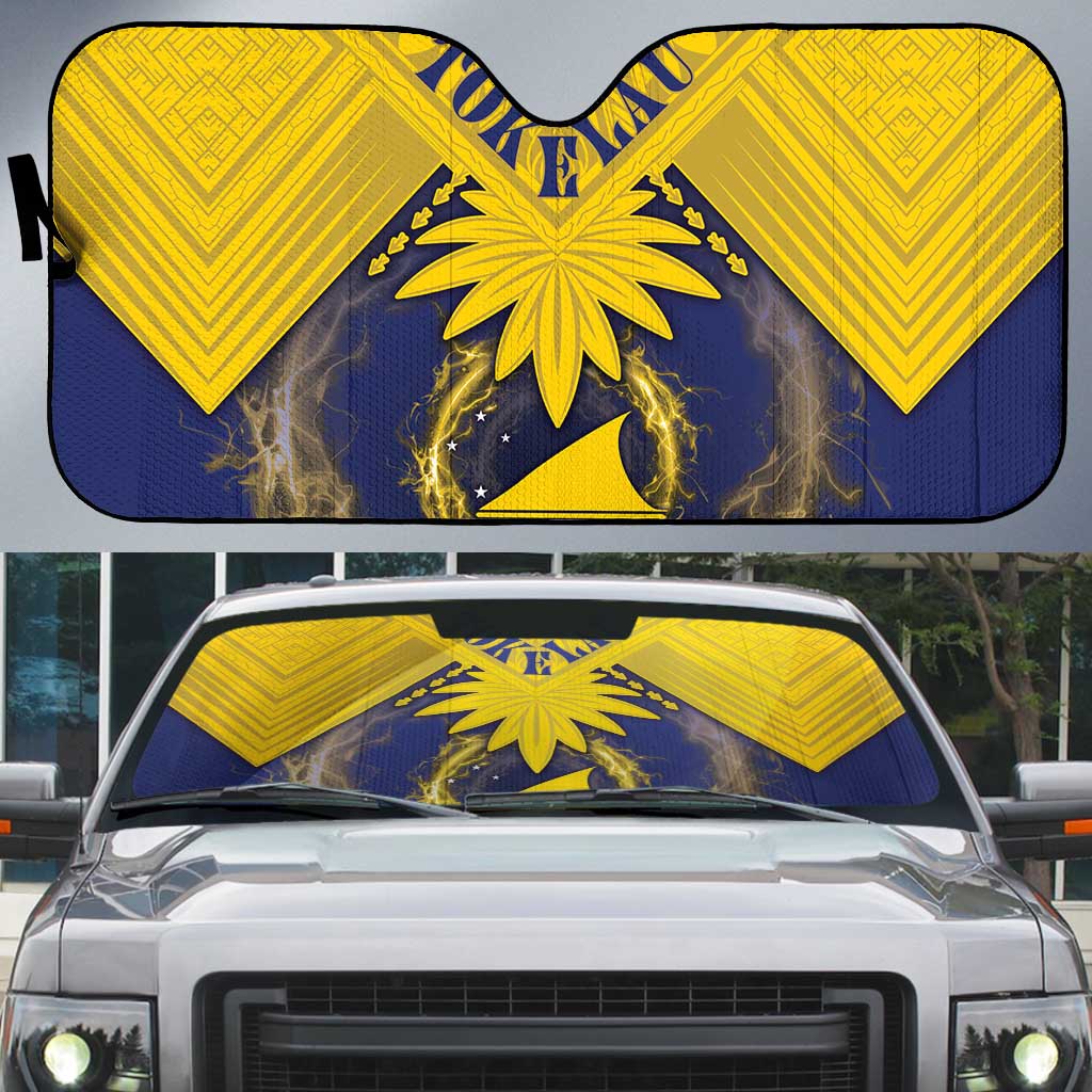 Tokelau Tokehega Day Auto Sun Shade National Badge Special Style - Polynesian Pride