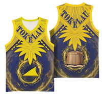 Tokelau Tokehega Day Basketball Jersey National Badge Special Style - Polynesian Pride