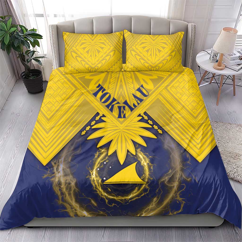 Tokelau Tokehega Day Bedding Set National Badge Special Style - Polynesian Pride