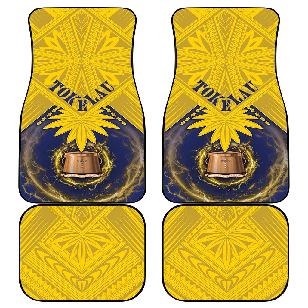 Tokelau Tokehega Day Car Mats National Badge Special Style - Polynesian Pride
