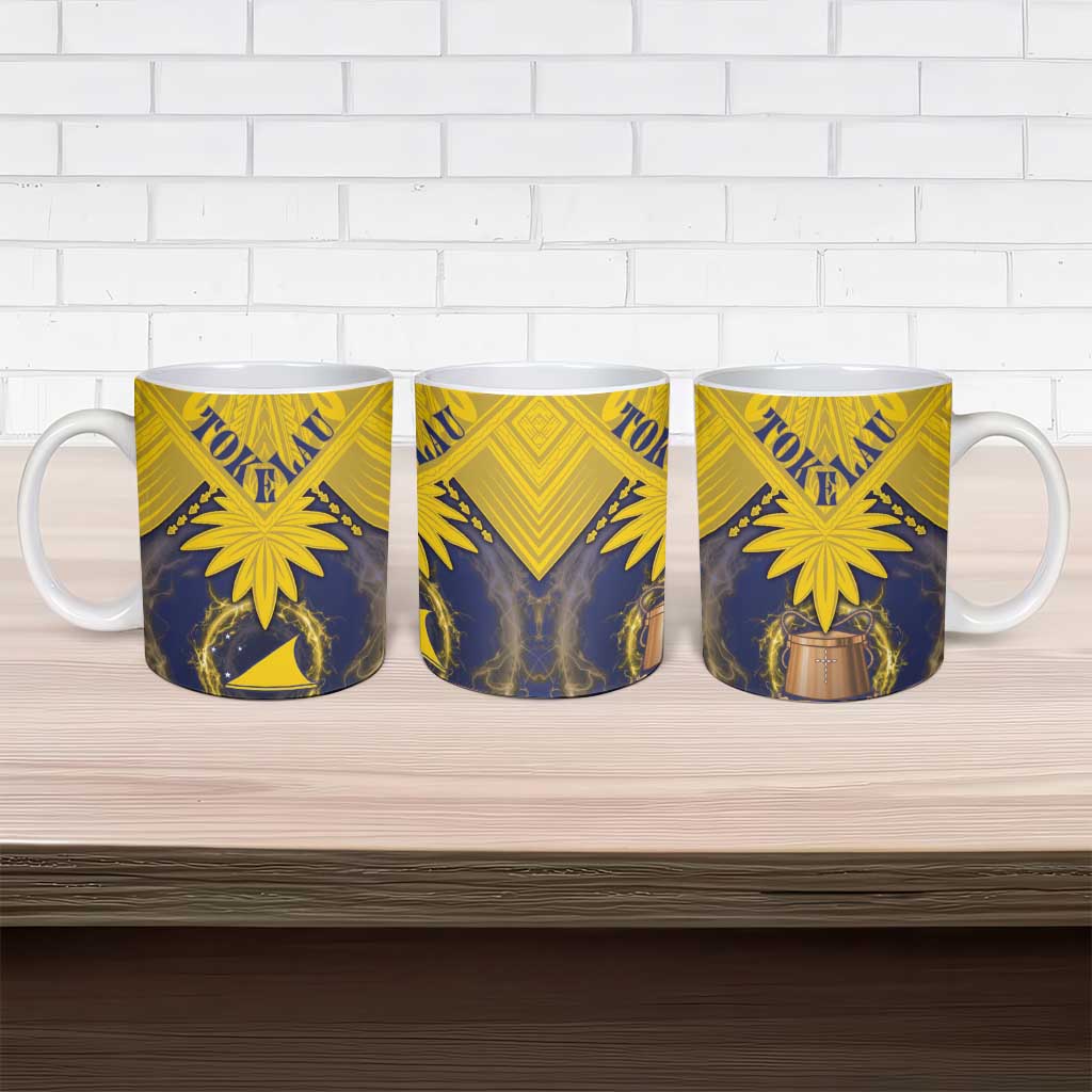 Tokelau Tokehega Day Ceramic Mug National Badge Special Style - Polynesian Pride