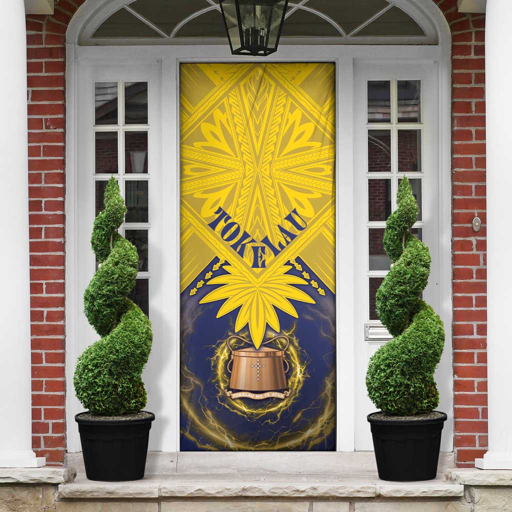 Tokelau Tokehega Day Door Cover National Badge Special Style - Polynesian Pride