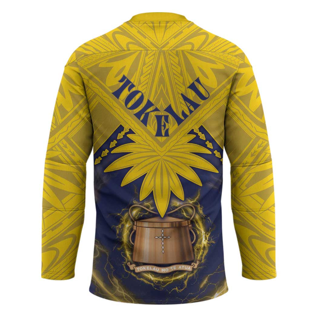 Tokelau Tokehega Day Hockey Jersey National Badge Special Style - Polynesian Pride
