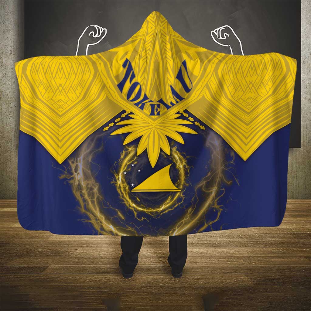Tokelau Tokehega Day Hooded Blanket National Badge Special Style - Polynesian Pride