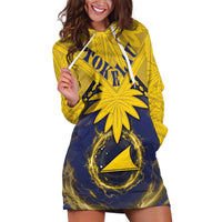 Tokelau Tokehega Day Hoodie Dress National Badge Special Style - Polynesian Pride