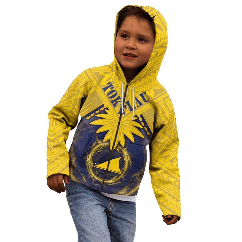 Tokelau Tokehega Day Kid Hoodie National Badge Special Style - Polynesian Pride