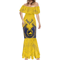 Tokelau Tokehega Day Mermaid Dress National Badge Special Style - Polynesian Pride
