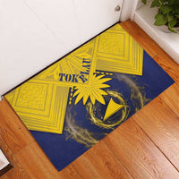 Tokelau Tokehega Day Rubber Doormat National Badge Special Style - Polynesian Pride