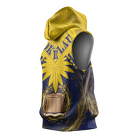 Tokelau Tokehega Day Sleeveless Hoodie National Badge Special Style - Polynesian Pride