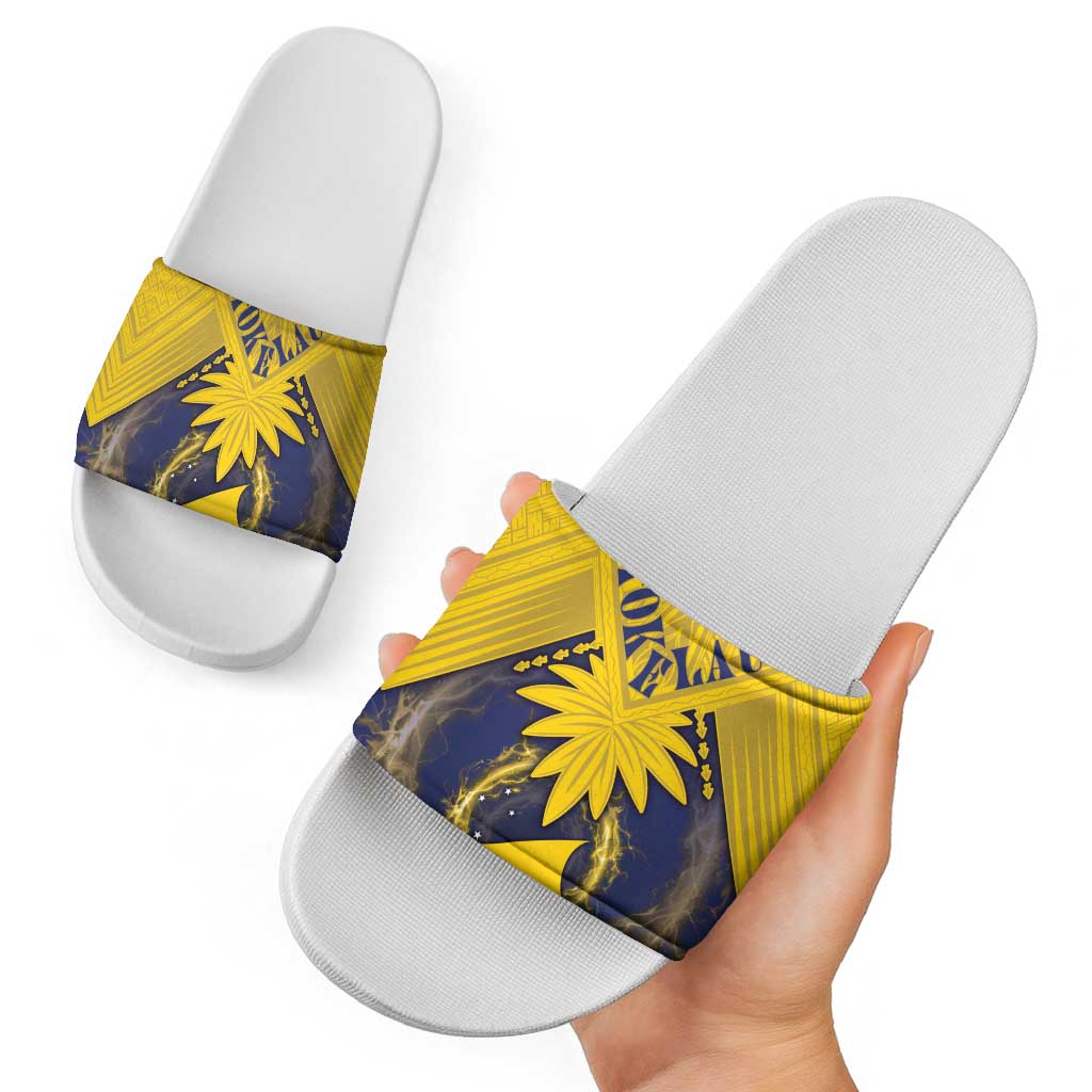 Tokelau Tokehega Day Slide Sandals National Badge Special Style - Polynesian Pride
