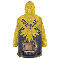 Tokelau Tokehega Day Wearable Blanket Hoodie National Badge Special Style - Polynesian Pride