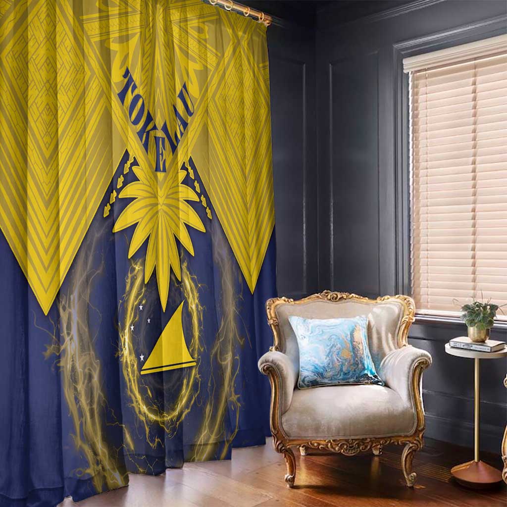 Tokelau Tokehega Day Window Curtain National Badge Special Style - Polynesian Pride
