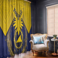 Tokelau Tokehega Day Window Curtain National Badge Special Style - Polynesian Pride