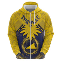 Tokelau Tokehega Day Zip Hoodie National Badge Special Style - Polynesian Pride