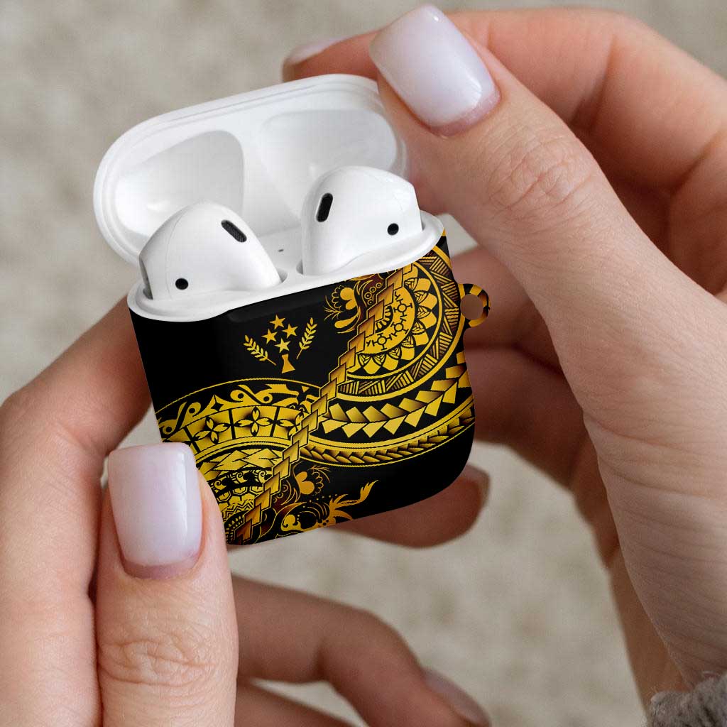 Kosrae Liberation Day AirPods Case Polynesian Floral Tattoo - Polynesian Pride