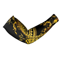 Kosrae Liberation Day Arm Sleeves Polynesian Floral Tattoo - Polynesian Pride