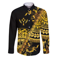 Kosrae Liberation Day Family Matching Summer Maxi Dress and Hawaiian Shirt Polynesian Floral Tattoo - Polynesian Pride