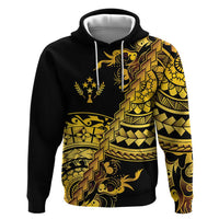 Kosrae Liberation Day Hoodie Polynesian Floral Tattoo - Polynesian Pride