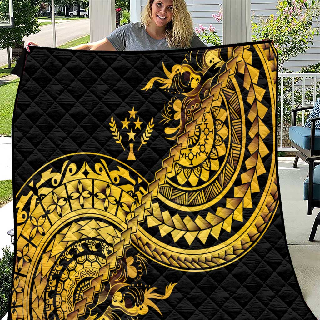 Kosrae Liberation Day Quilt Polynesian Floral Tattoo - Polynesian Pride