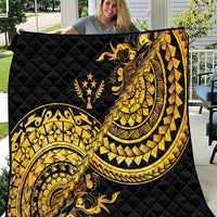 Kosrae Liberation Day Quilt Polynesian Floral Tattoo - Polynesian Pride