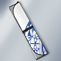 Pohnpei Liberation Day Auto Sun Shade Polynesian Floral Tattoo - Polynesian Pride