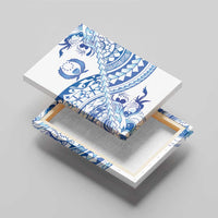 Pohnpei Liberation Day Canvas Wall Art Polynesian Floral Tattoo - Polynesian Pride