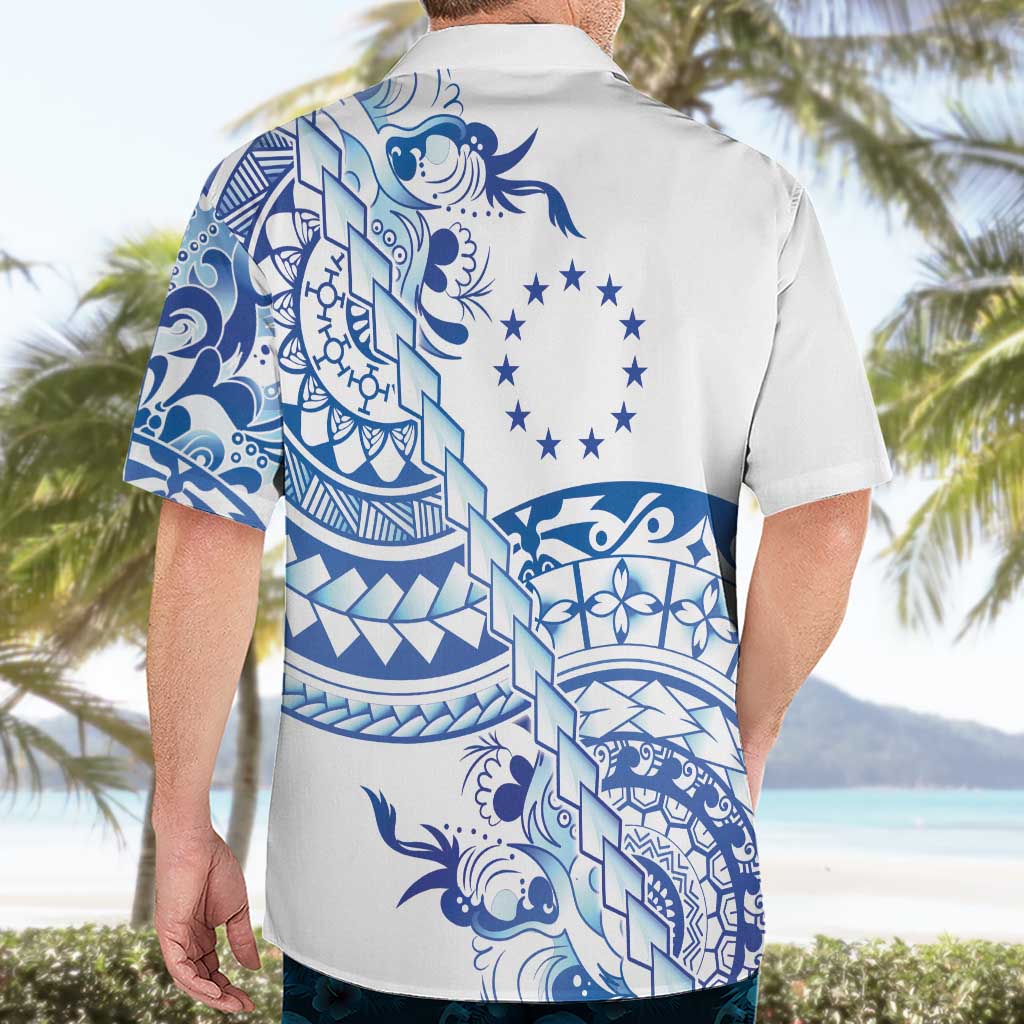 Pohnpei Liberation Day Hawaiian Shirt Polynesian Floral Tattoo - Polynesian Pride