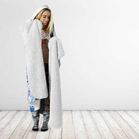 Pohnpei Liberation Day Hooded Blanket Polynesian Floral Tattoo - Polynesian Pride