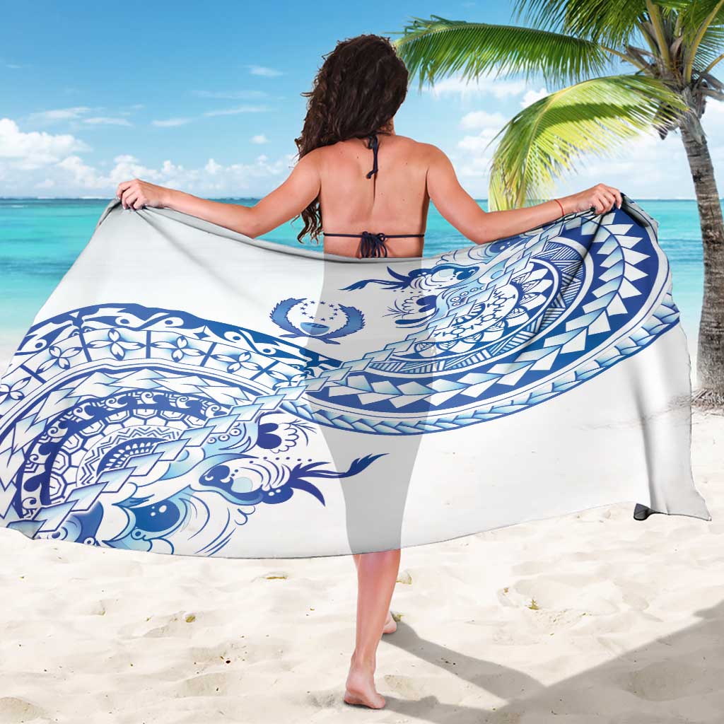 Pohnpei Liberation Day Sarong Polynesian Floral Tattoo - Polynesian Pride