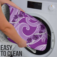 Hawaii Violet Hibiscus Pikake Lei Bathroom Set - Polynesian Pride