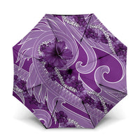 Hawaii Violet Hibiscus Pikake Lei Umbrella - Polynesian Pride