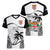 Fiji Rugby Women V Neck T Shirt World Cup 2023 Fijian Tapa Pattern Black Version LT05 - Polynesian Pride