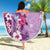 Hawaii Tropical Flowers Beach Blanket Polynesian Tattoo Lavender