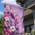 Hawaii Tropical Flowers Garden Flag Polynesian Tattoo Lavender