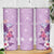 Hawaii Tropical Flowers Skinny Tumbler Polynesian Tattoo Lavender