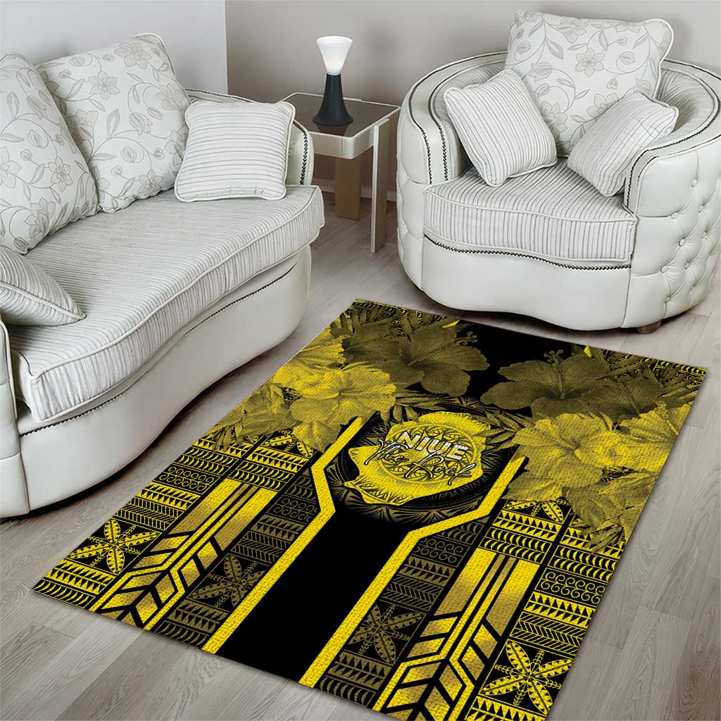 Niue The Rock Area Rug The Island Of The Uga - Polynesian Pride