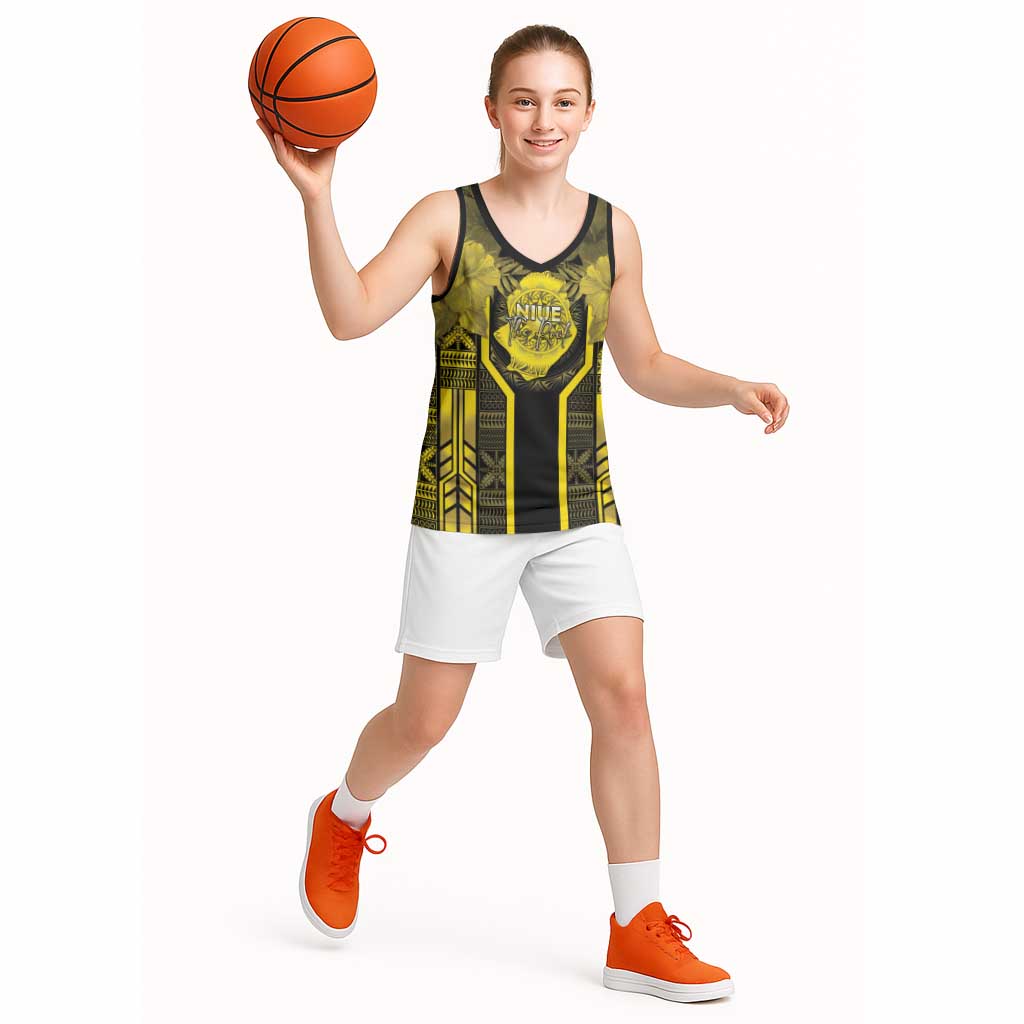 Niue The Rock Basketball Jersey The Island Of The Uga LT05 - Polynesian Pride