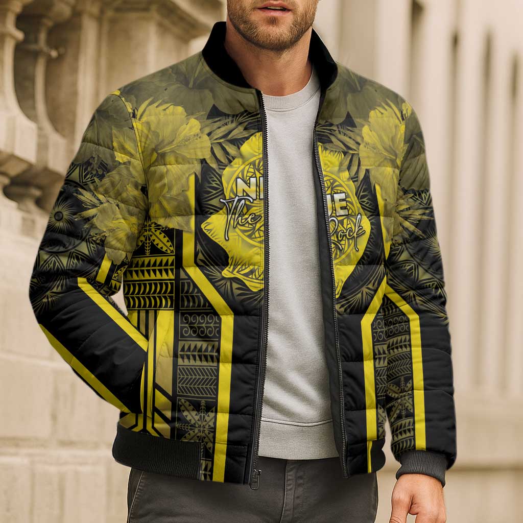 Niue The Rock Bomber Puffer Jacket The Island Of The Uga LT05 - Polynesian Pride