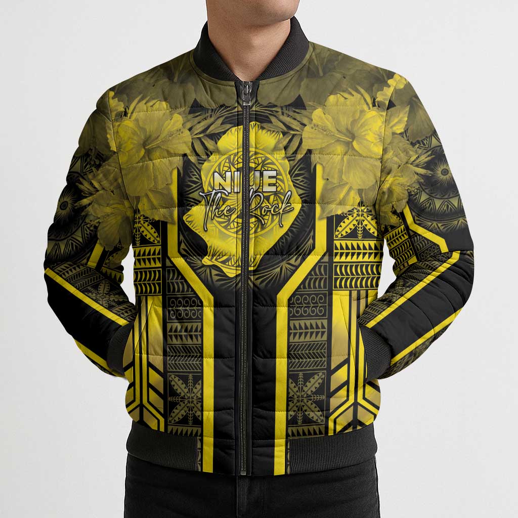 Niue The Rock Bomber Puffer Jacket The Island Of The Uga LT05 - Polynesian Pride