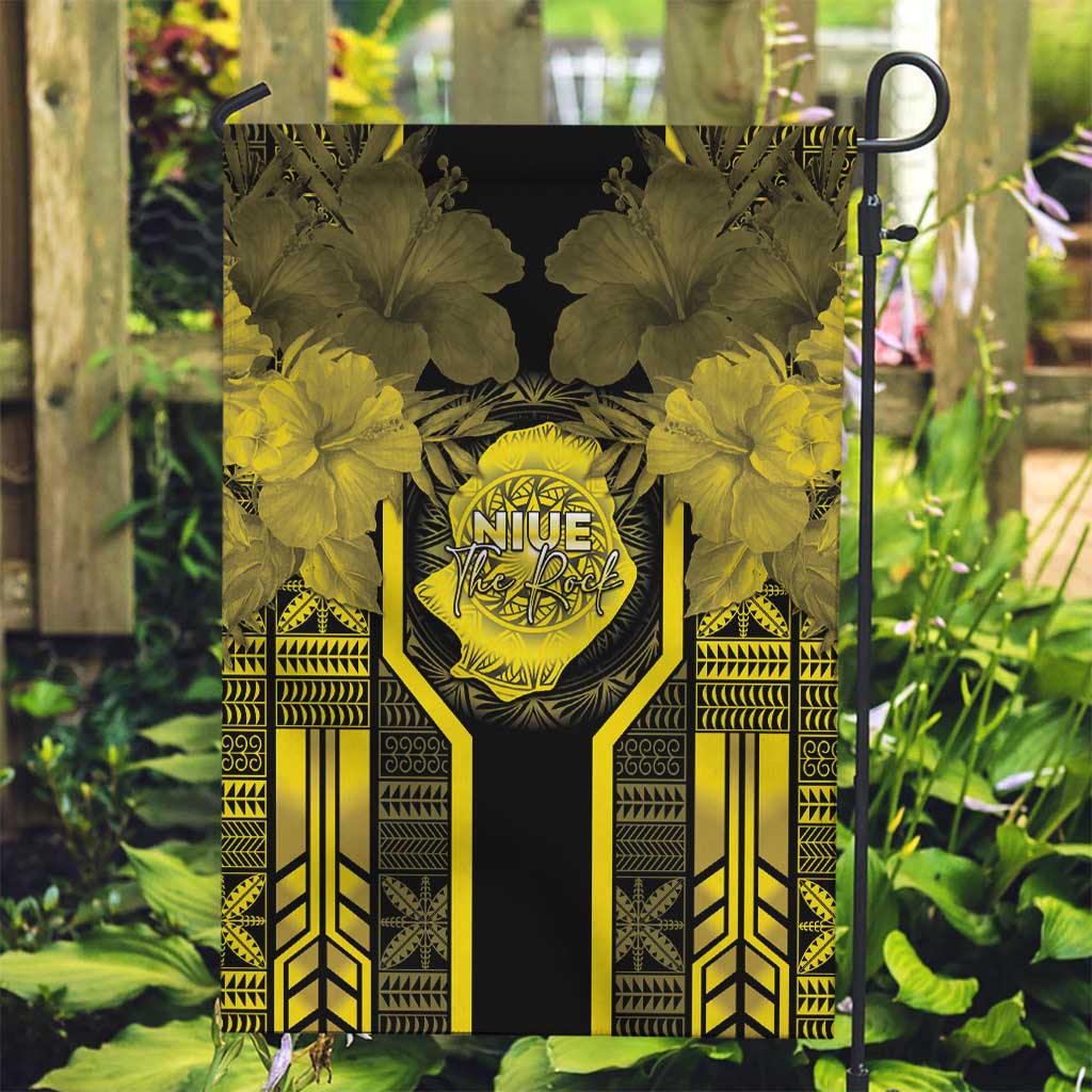 Niue The Rock Garden Flag The Island Of The Uga - Polynesian Pride