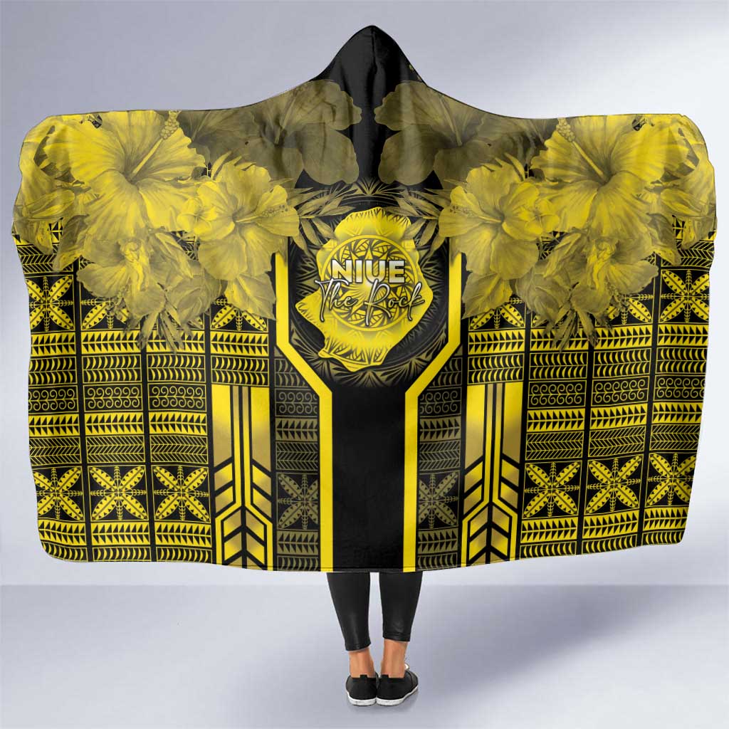 Niue The Rock Hooded Blanket The Island Of The Uga - Polynesian Pride