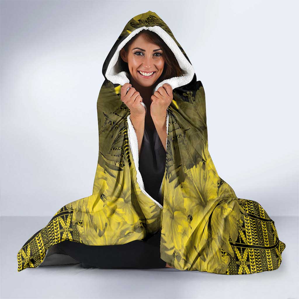 Niue The Rock Hooded Blanket The Island Of The Uga - Polynesian Pride