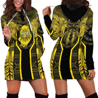 Niue The Rock Hoodie Dress The Island Of The Uga - Polynesian Pride