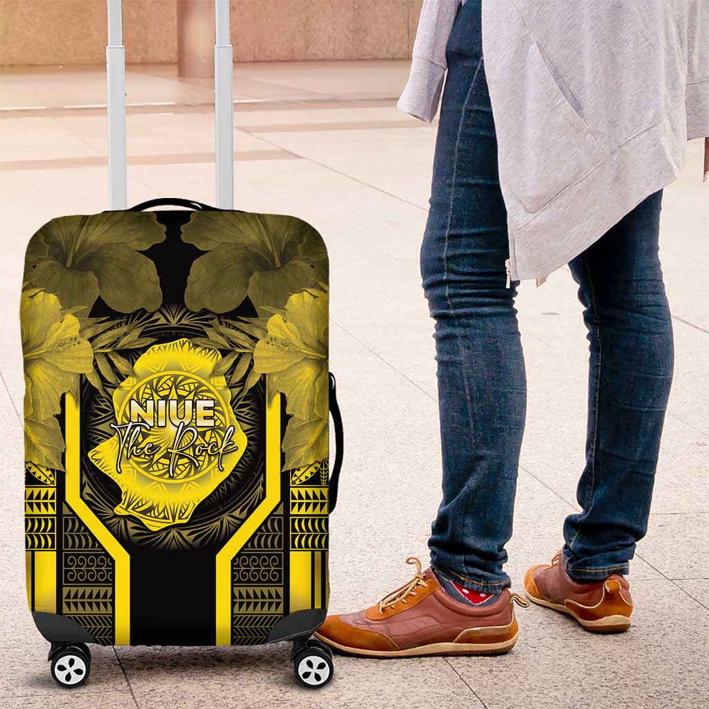 Niue The Rock Luggage Cover The Island Of The Uga - Polynesian Pride